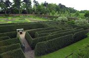 View of the formal gardens